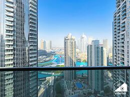 Skyline Elegance Fountain View 3BR in Downtown