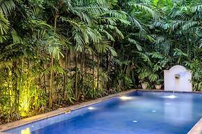 4bhk Villa in Siolim Pool Lush Forest View