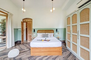 4bhk Villa in Siolim Pool Lush Forest View
