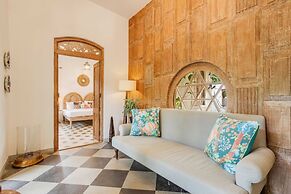 4bhk Villa in Siolim Pool Lush Forest View