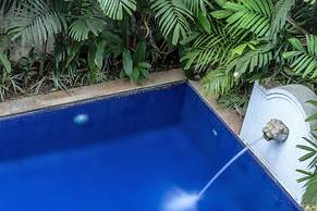 4bhk Villa in Siolim Pool Lush Forest View