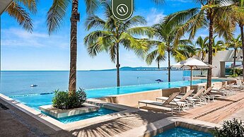 Brand New Oceanview Studio - Pools - Beach - Gym