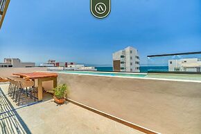 Brand New Studio - 2 Min to Beach - Rooftop Pool