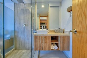 Cozy Studio -private Balcony - Pool - Gym