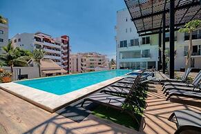 Cozy Studio -private Balcony - Pool - Gym