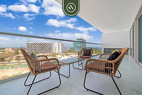 New 2BR APT - Beach Access - Pool - GYM - Jacuzzi