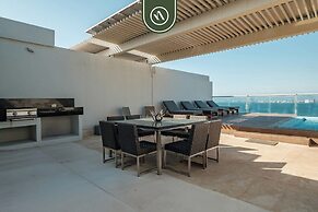 Oceanview Penthouse With Private Pool - BBQ