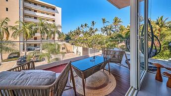 2BR Condo With Rooftop Pool - 2 Min Walk to Beach