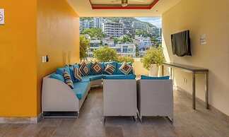Chic Studio -rooftop Pool - Ocean View - King Bed