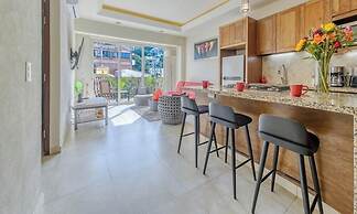 Chic Studio -rooftop Pool - Ocean View - King Bed
