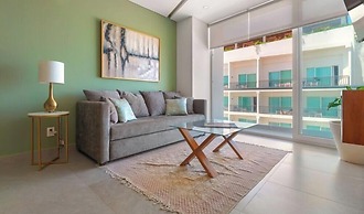 New 1 Br Unit 2 Min From Beach - Pool - King Bed