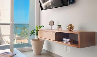 New 1 Br Unit 2 Min From Beach - Pool - King Bed
