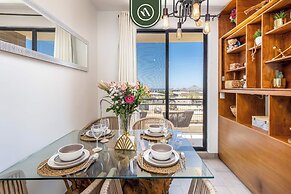 Chic 2BR House - Pedregal - Private Rooftop - Pool