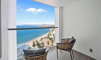Amazing Studio With Oceanview - Pool - Beach - Gym