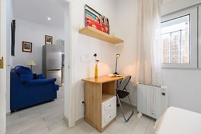 M Sfu72 Moderno Piso de 1 Dormitorio con Terraza