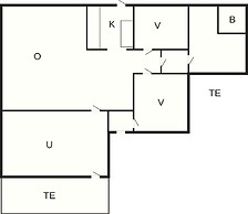 4 Person Holiday Home in Ans By