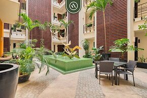 Studio in Romantic Zone - Rooftop Pool - King Bed