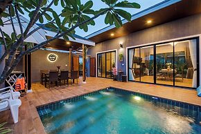 Sky Blue Private Pool Villa, Near Cham Am Beach