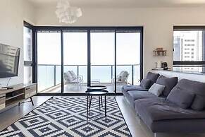 Luxury Apt Tower Best Sea View Bat Yam