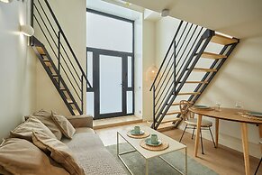Chic Duplex With AC Bastille & Marais
