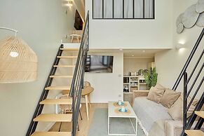 Chic Duplex With AC Bastille & Marais
