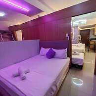 Royal Purple Cinema Room