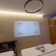 Royal Purple Cinema Room