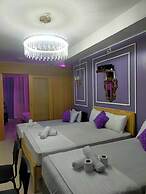 Royal Purple Cinema Room