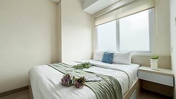 Soft Neutral Studio At B Residence Apartment