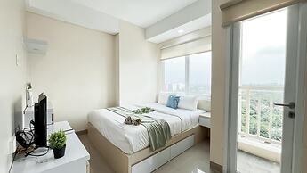 Soft Neutral Studio At B Residence Apartment