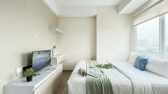 Soft Neutral Studio At B Residence Apartment