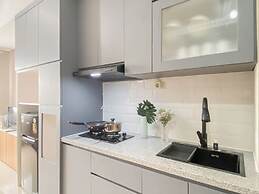 Soft Grey 1Br At Royal Sentul Park Apartment