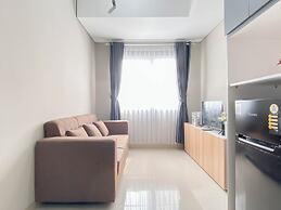 Soft Grey 1Br At Royal Sentul Park Apartment
