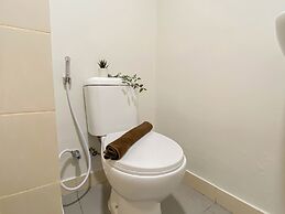 Modern Minimalist With Wooden Touch Studio At Apartment Meikarta