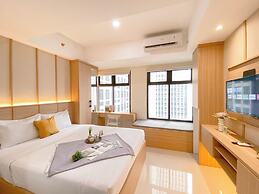 Cozy And Modern Studio Room Apartment Pollux Chadstone