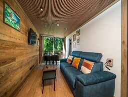 Wooden Apartment With Balcony