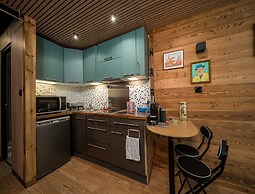 Wooden Apartment With Balcony