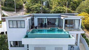 Seaview Hillside 3BR Infinity Pool V254