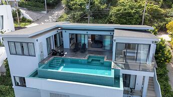 Seaview Hillside 3BR Infinity Pool V254