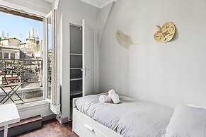 Charming Studio- Balcony in Montmartre- Mobility
