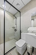 Calm Balcony Apartment with Pool Access