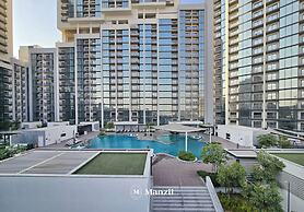 Manzil - Stylish 1BR with Pool and Gym