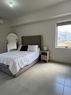 Depa con Cocina Sala Comedor y Alberca