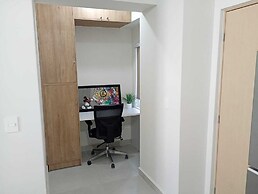 Depa con Cocina Sala Comedor y Alberca