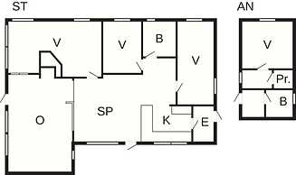 5 Star Holiday Home in Karrebaeksminde