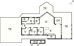 5 Star Holiday Home in Skals
