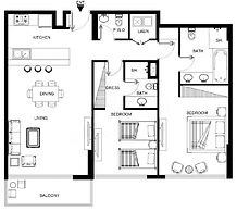 LUX The Burj Khalifa Lagoon View Suite 4