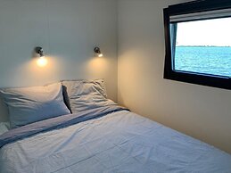 Modern Houseboat in Offingawier With Terrace