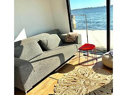 Modern Houseboat in Offingawier With Terrace