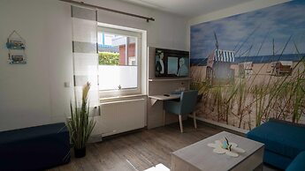 Komfortable Ferienwohnung mit Terrasse; Bensersiel